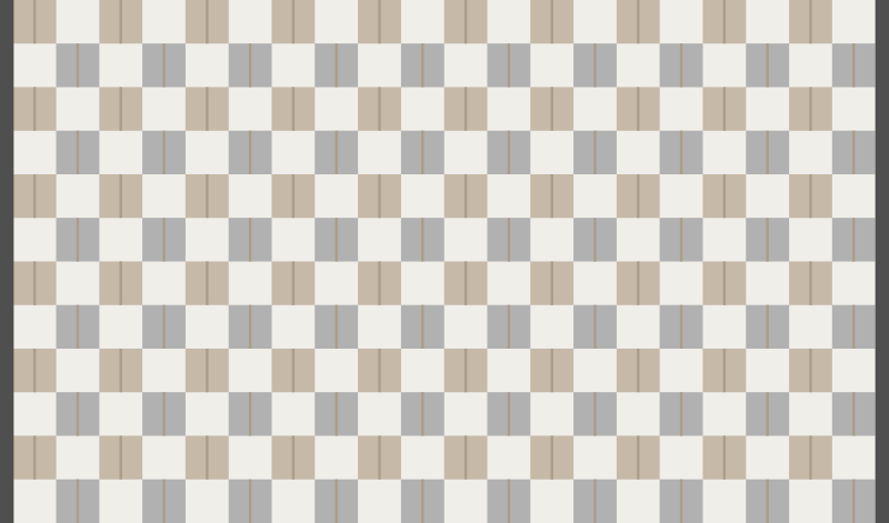 Sakknyomat vinil szőnyeg geometriai - TenStickers