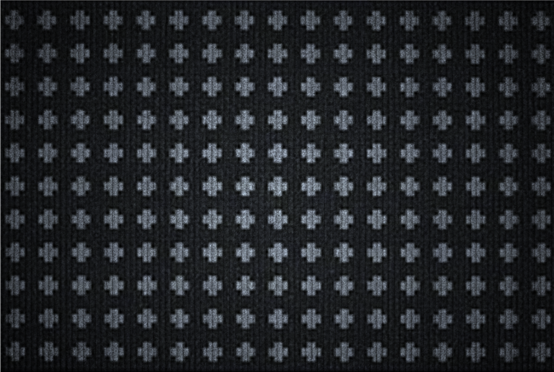 Metsző kereszt elrendezés vinil szőnyeg minimalista - TenStickers