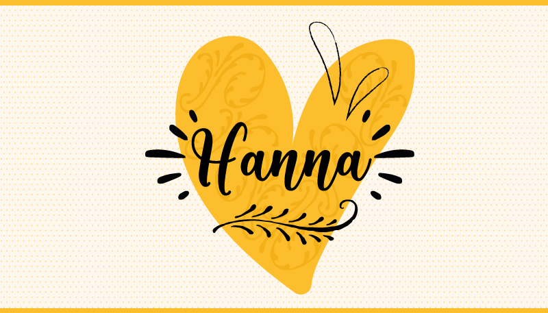 Egyedi narancssárga szív vinil szőnyeg tinik - TenStickers