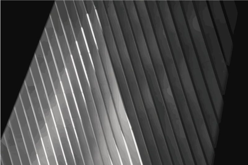 Egyszerű szürke árnyalatú skandináv vinyl szőnyeg - TenStickers