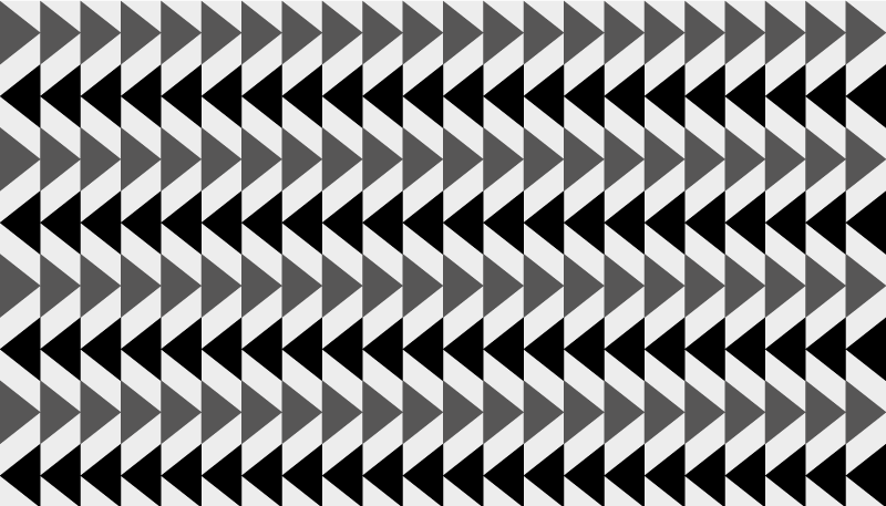 Szürke háromszög alakú minta vinil szőnyeg geometriai - TenStickers