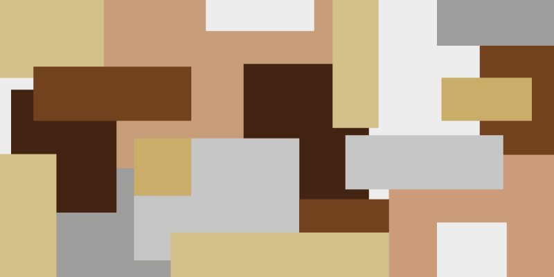 Absztrakt geometrikus motívumok vinil szőnyeg modern - TenStickers