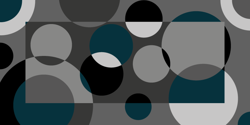 Kör alakú szürke minta Vinil szőnyeg nappali - TenStickers