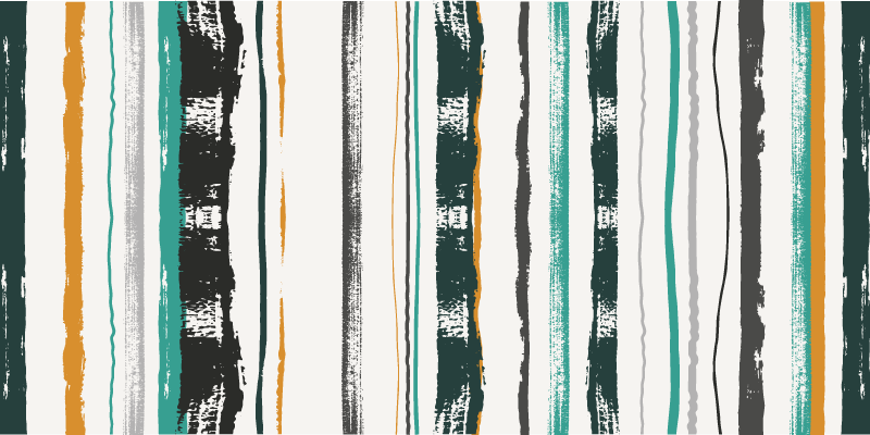 Feltűnő lineáris motívum vinil szőnyeg csíkos - TenStickers