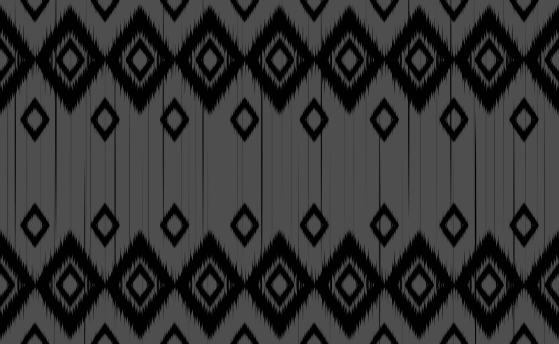 Téglalap szőnyeg szürke és fekete mozaikkal - TenStickers