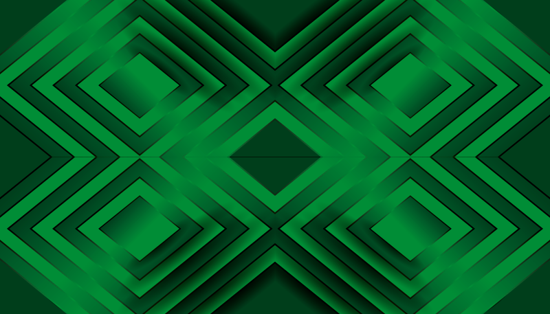 Zöld szürke fekete mozaik vinyl szőnyeg - TenStickers