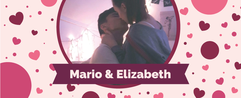 Személyre szabott szerelmes kép vinil szőnyeg hálószoba - TenStickers