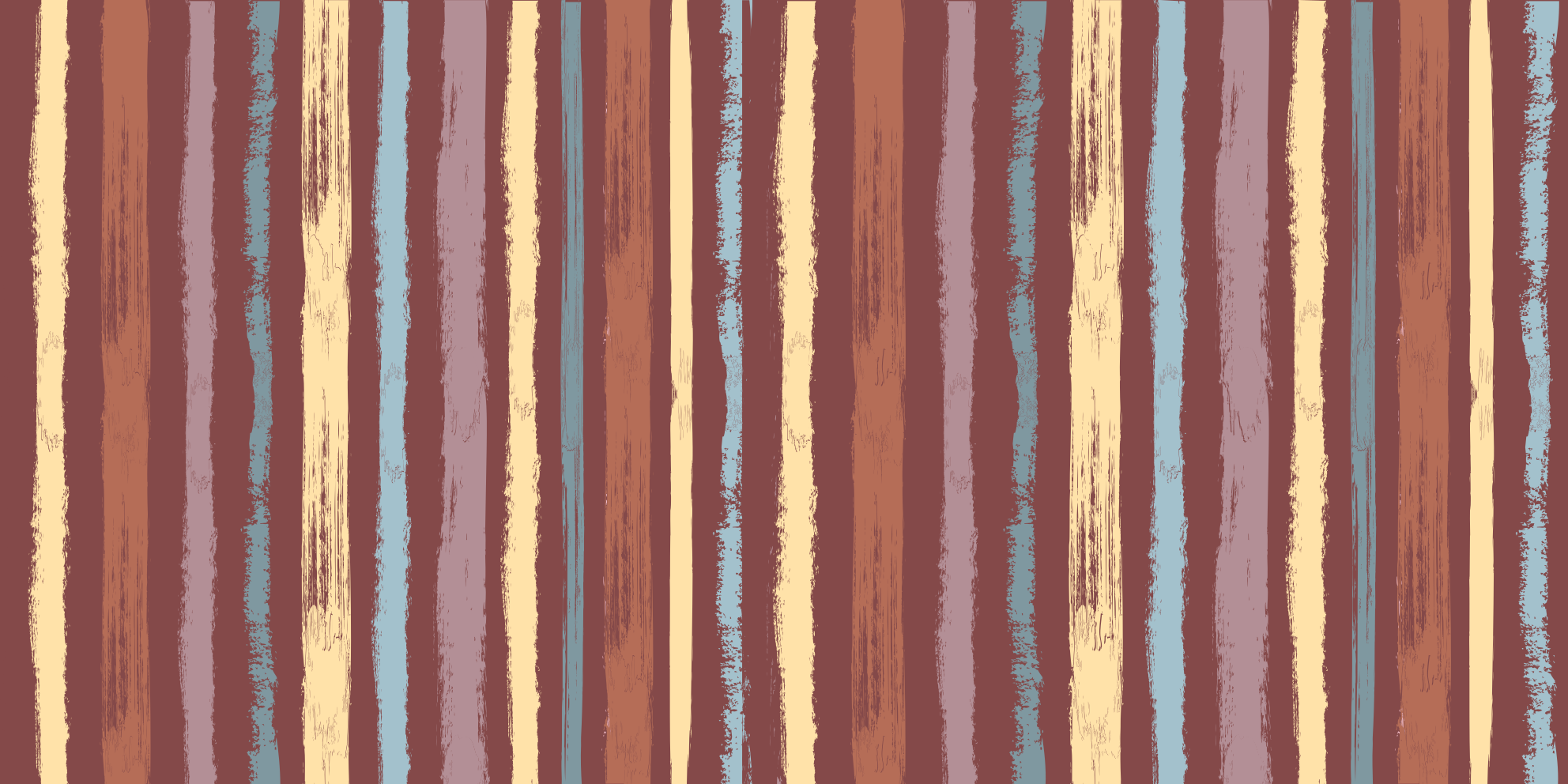 Kézzel festett szövethatású vinil szőnyeg csíkos - TenStickers