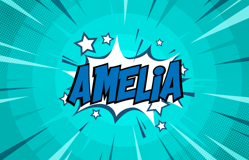 Képregénystílus neve vinil szőnyeg tinik - TenStickers