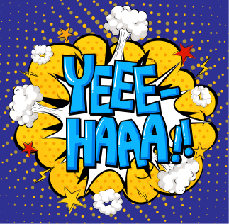 Képregény akció robbanás vinil szőnyeg tinik - TenStickers