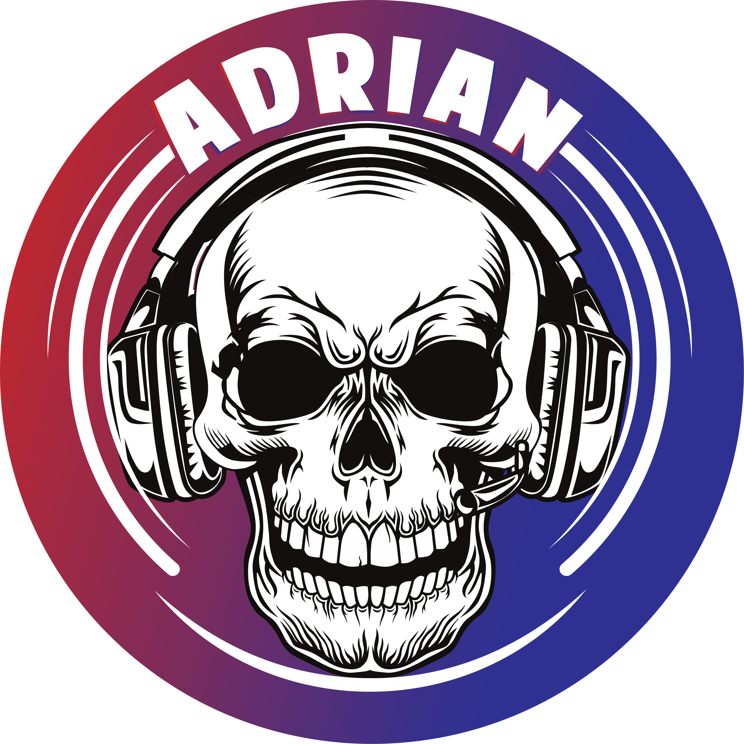 Videojáték koponya maszk hálószoba szőnyeg - TenStickers