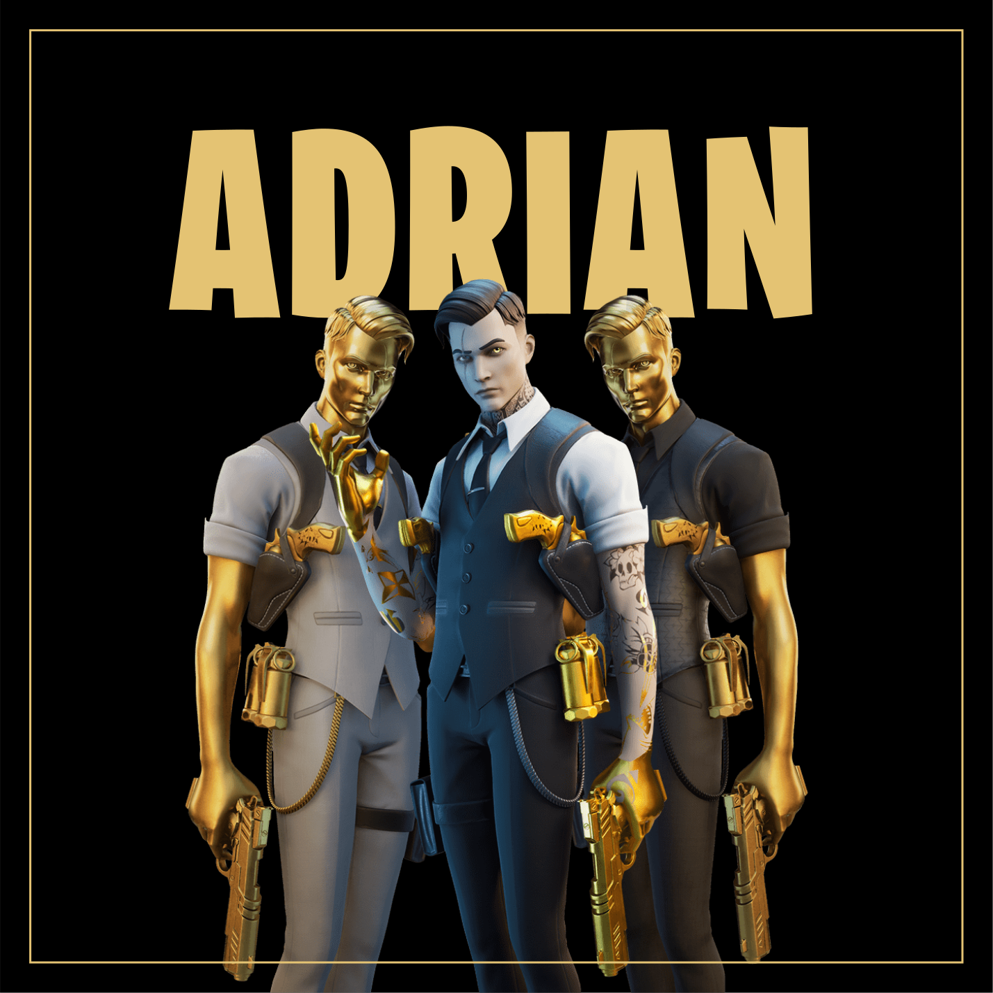 Egyéni trió karakterek vinil szőnyeg tinik - TenStickers