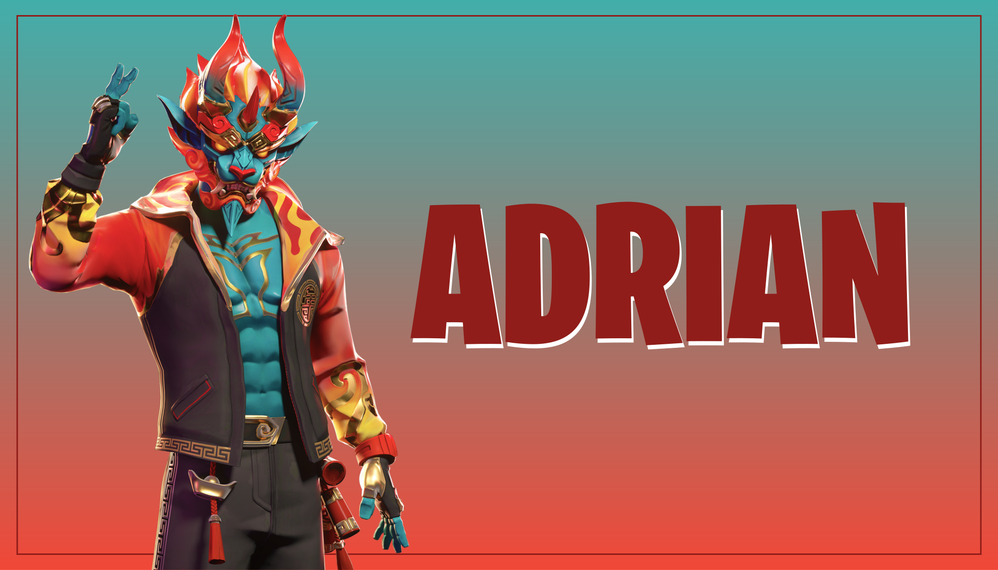 Névvel ellátott játékfigura vinil szőnyeg tinik - TenStickers