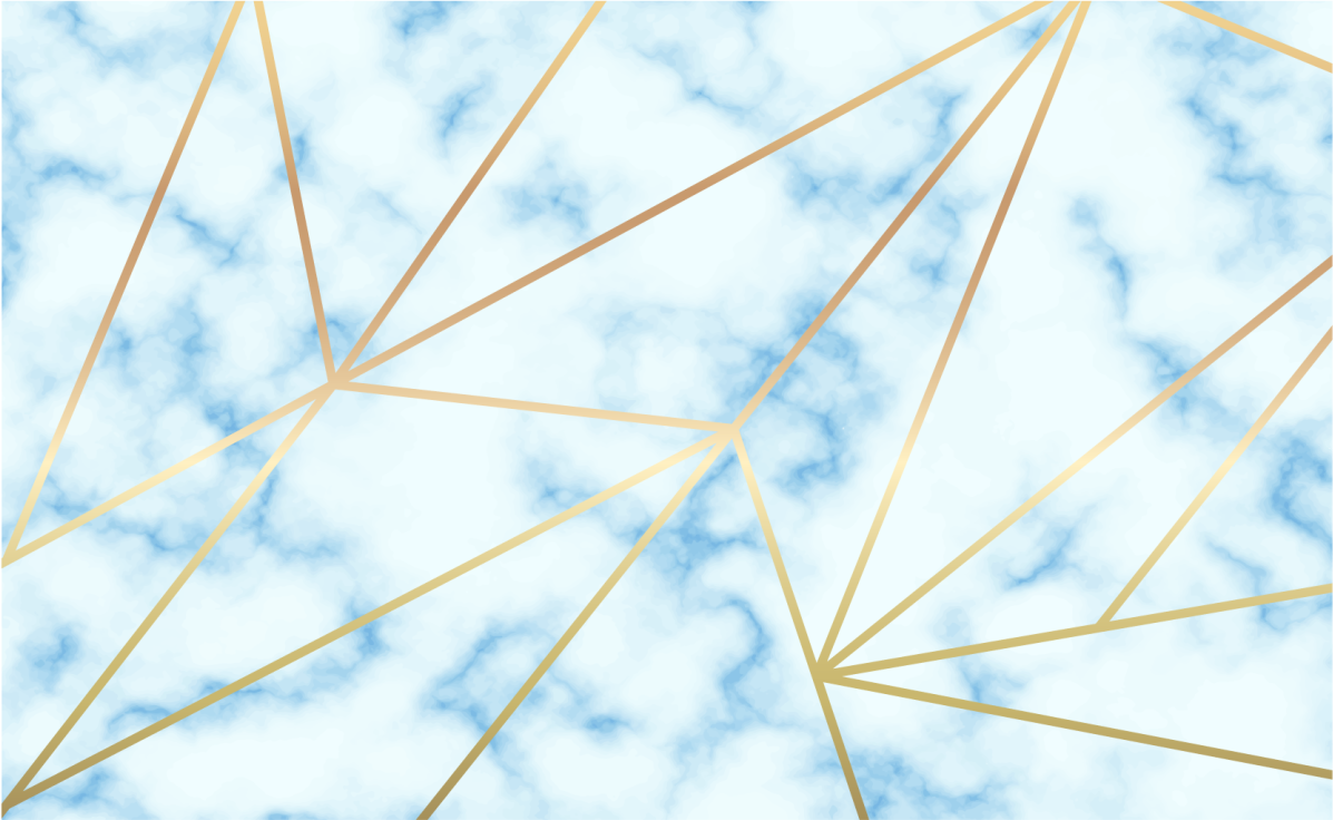 Világoskék márvány hatású fürdőszoba padló - TenStickers