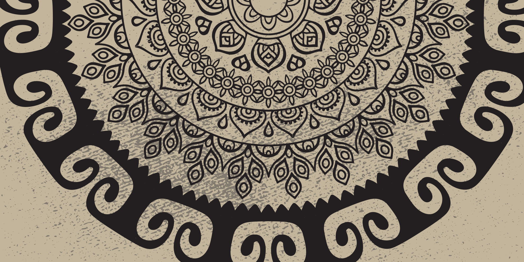 Loribaft design vintage szőnyeg - TenStickers