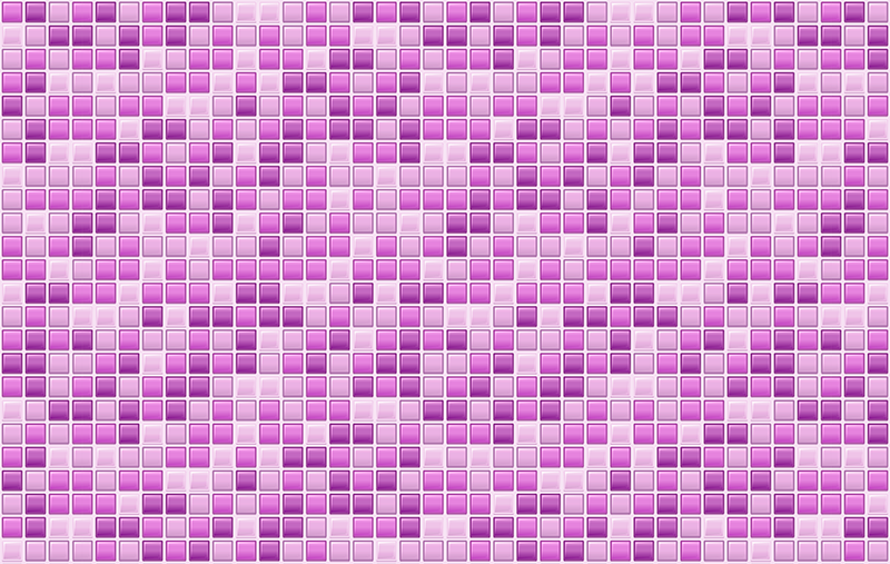 Lila árnyalatok csempe konyha padlólapok - TenStickers