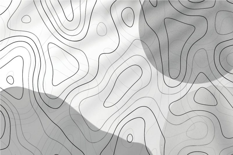 Absztrakt lineáris minták vinil szőnyeg minimalista - TenStickers