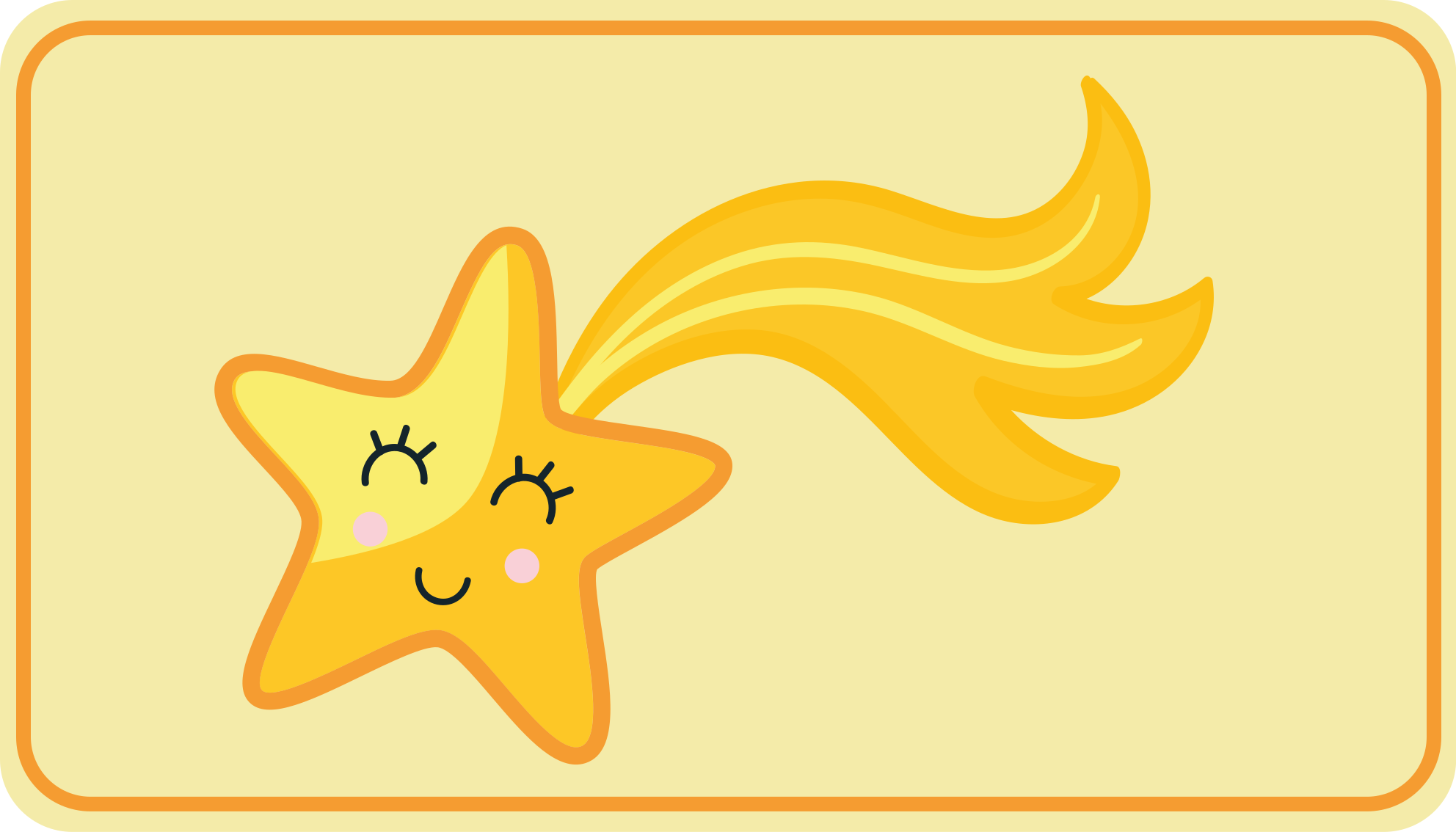 Vidám csillagminta vinil szőnyeg gyerekek - TenStickers