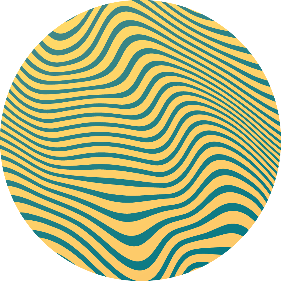 Görbe vonal koncepció vinil szőnyeg csíkos - TenStickers