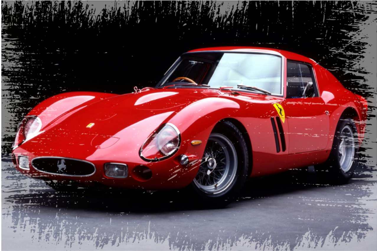 Ferrari 250 gto vintage szőnyeg - TenStickers