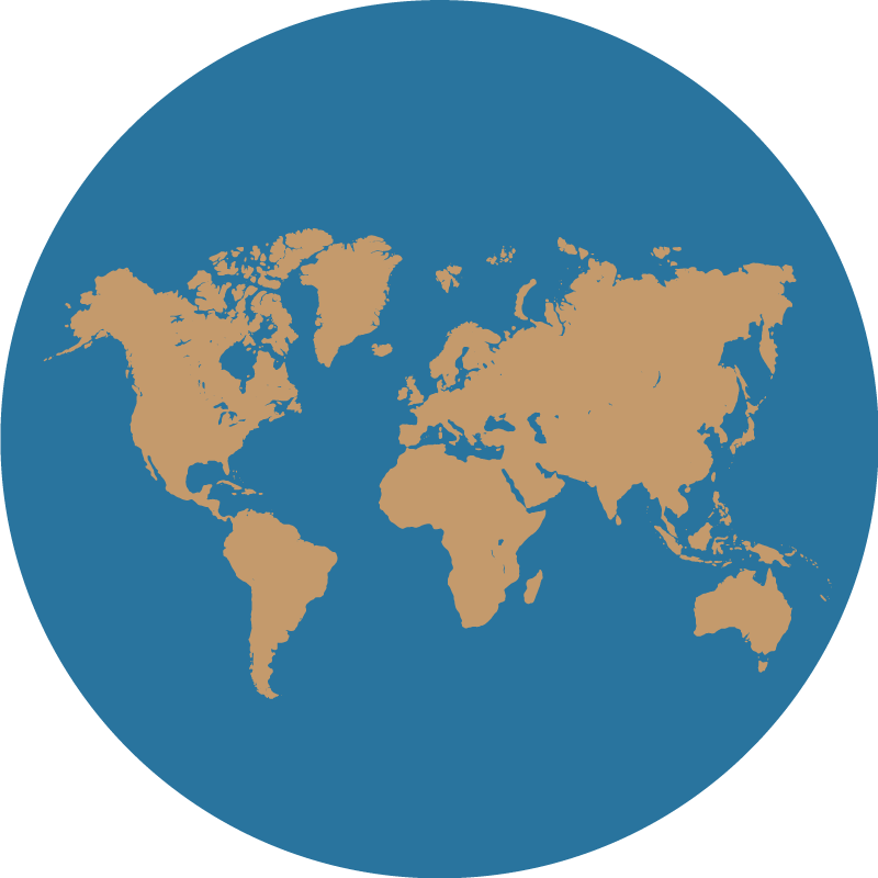 Földrajzi felfedezés vinil szőnyeg világtérkép - TenStickers