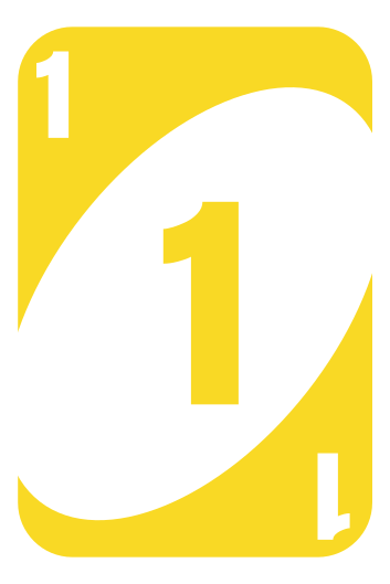 Uno kártyajáték hálószoba szőnyeg - TenStickers