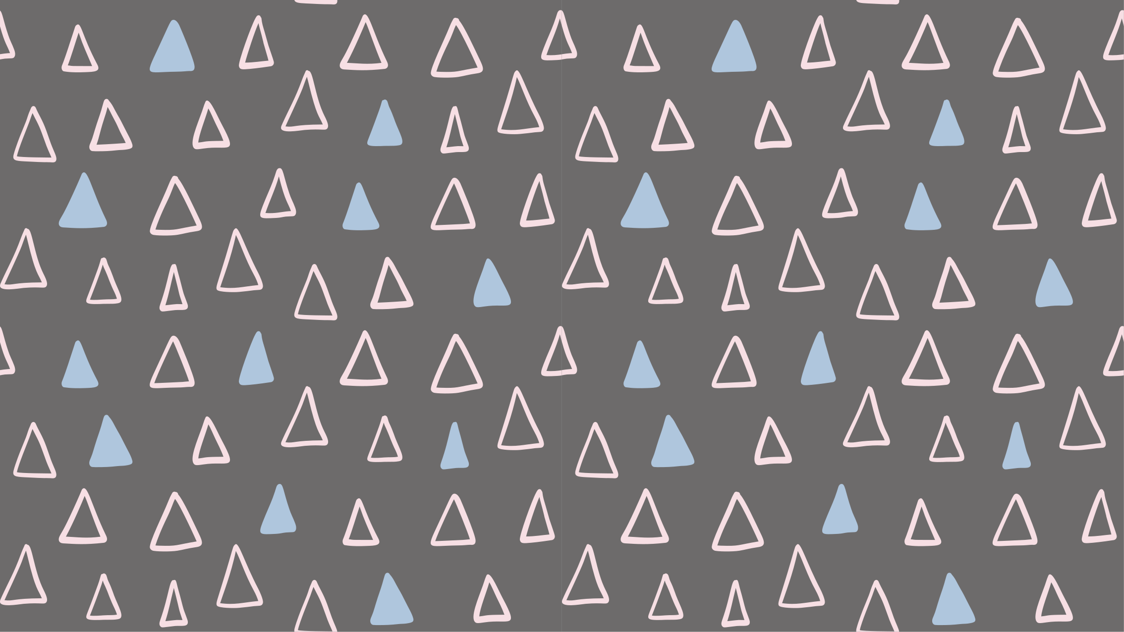 Háromszög alakú elem vinil szőnyeg geometriai - TenStickers