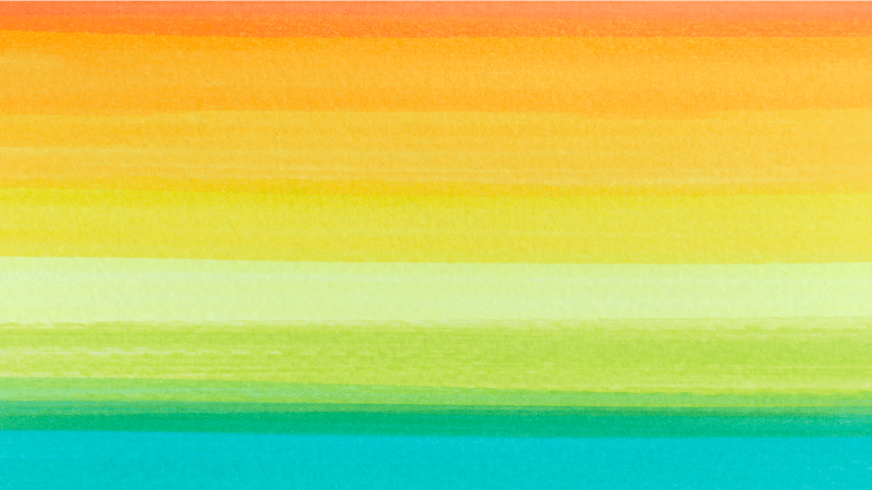 élénk színátmenetes vonalak Vinil szőnyeg nappali - TenStickers