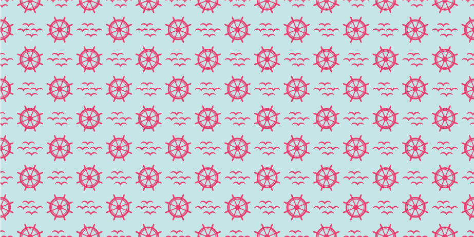 Hajózási kormánykerekek vinil szőnyeg mások - TenStickers