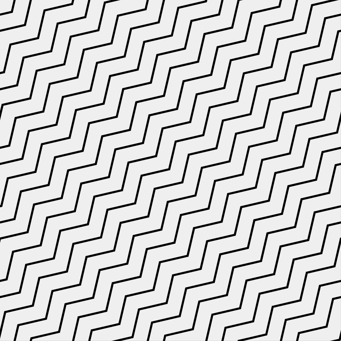 Zigzag trend vinil szőnyeg geometriai - TenStickers