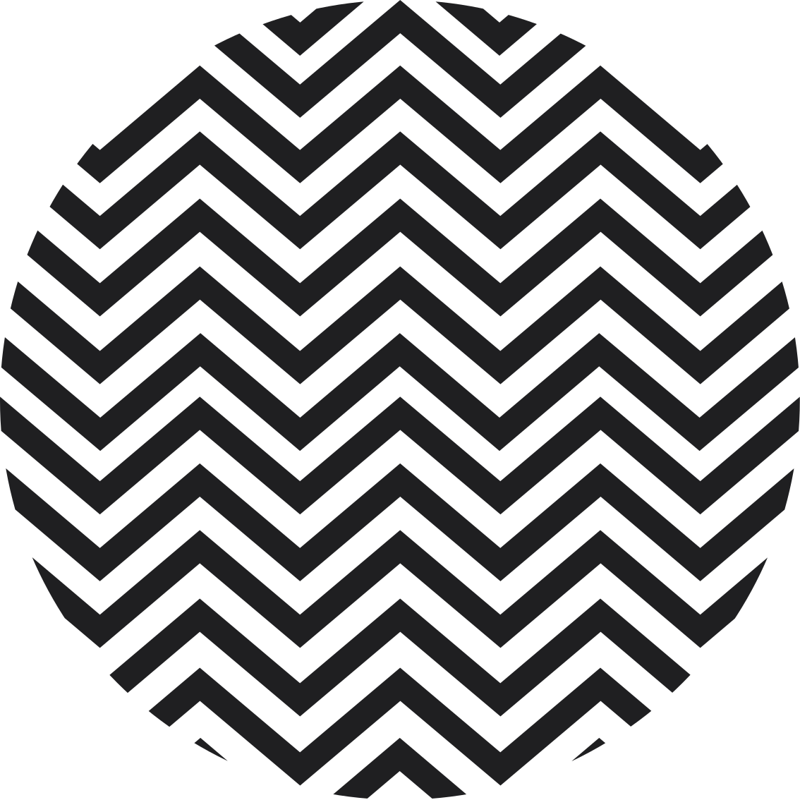 Chevron mintás vinil szőnyeg geometriai - TenStickers