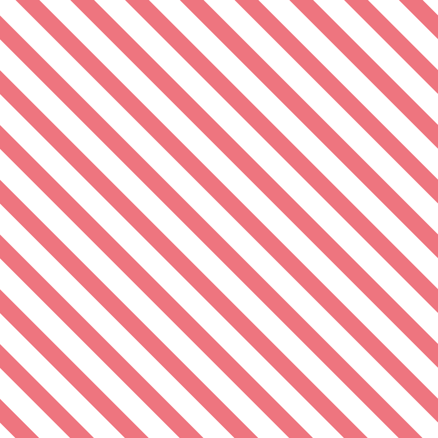 Rózsaszín és fehér mintás vinil szőnyeg csíkos - TenStickers