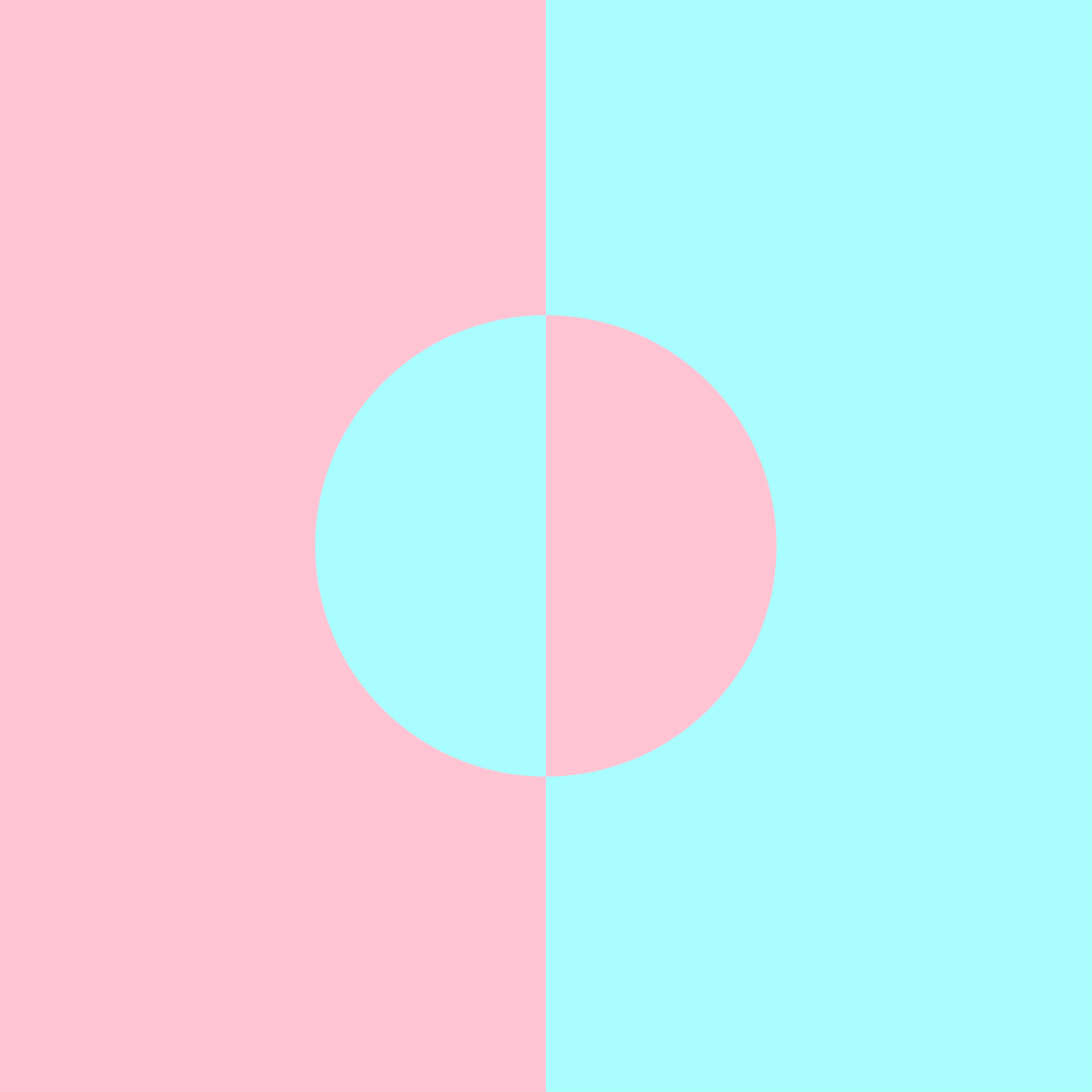 Lágy színkontraszt vinil szőnyeg minimalista - TenStickers