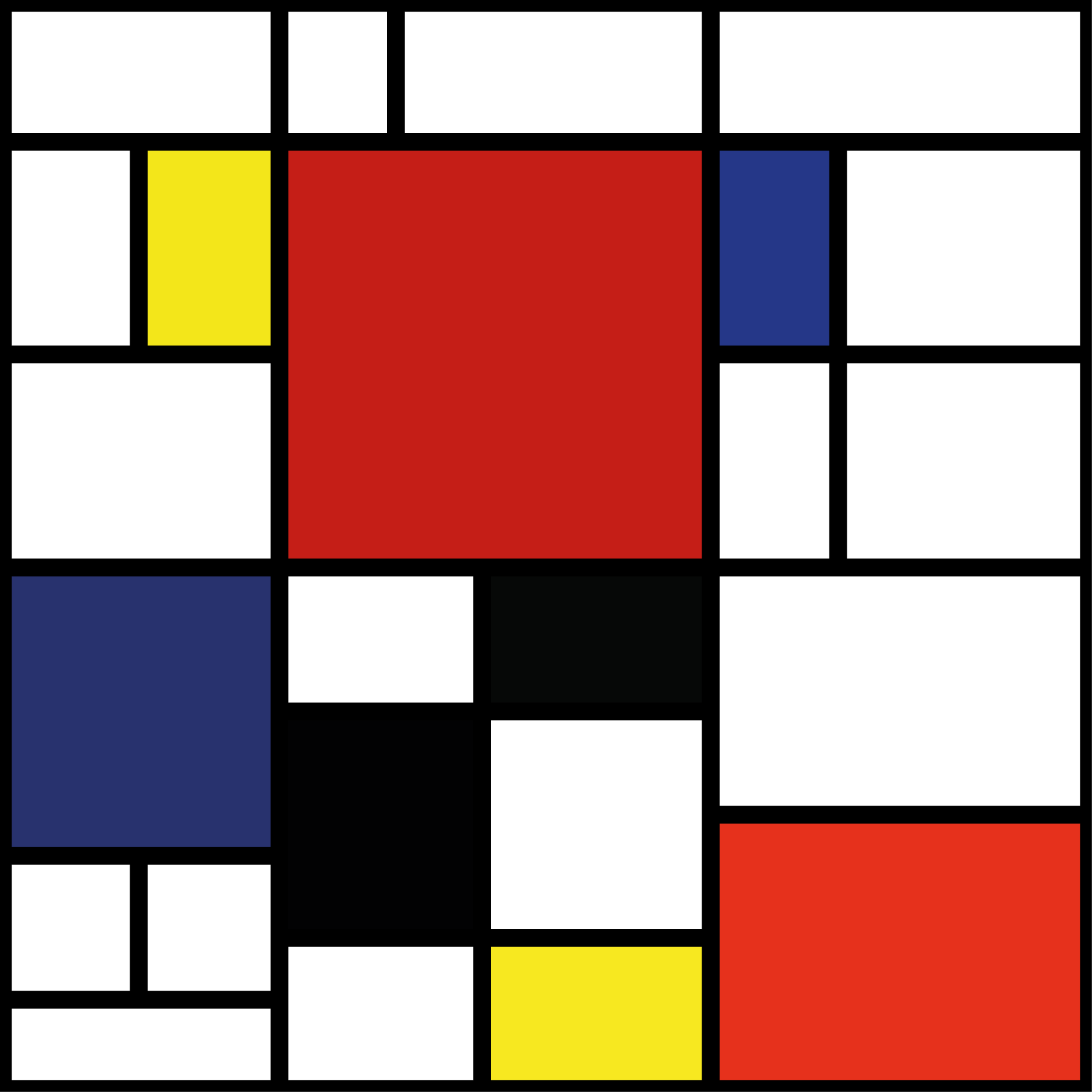 Vibráló geometrikus elem vinil szőnyeg modern - TenStickers