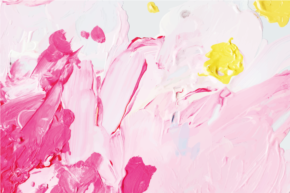 Absztrakt virágos árnyalatok vinil szőnyeg természet - TenStickers