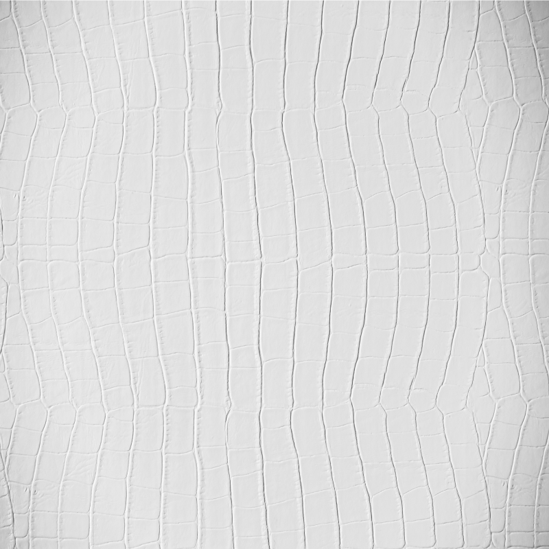 Fehér krokodilbőr vinil szőnyeg struktúra - TenStickers