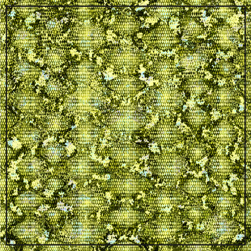 Texturált zöld növényzet vinil szőnyeg természet - TenStickers