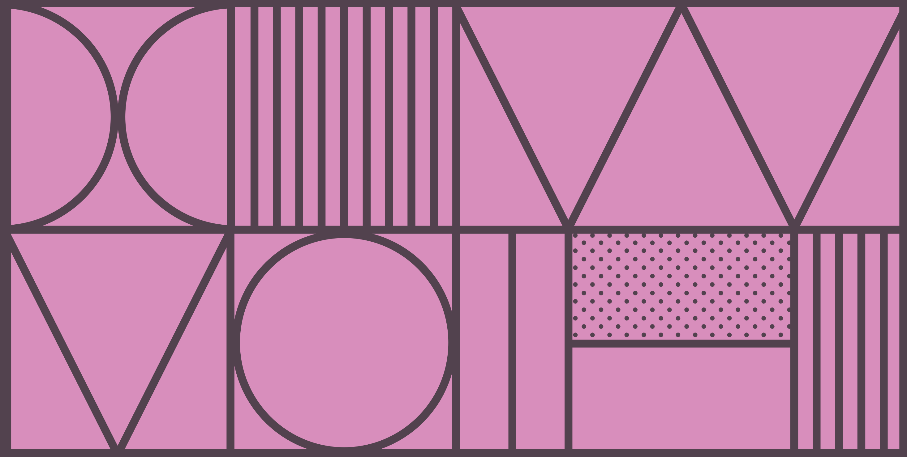 Vinil szőnyeg geometriai formák - TenStickers