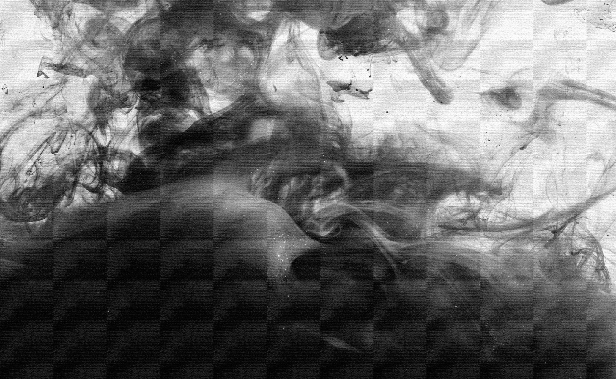 Monokróm absztrakt örvények Márvány vinil szőnyeg - TenStickers