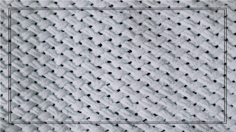 Elegáns kötött minta vinil szőnyeg struktúra - TenStickers