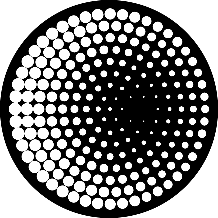 Pontozott minta vinil szőnyeg geometriai - TenStickers