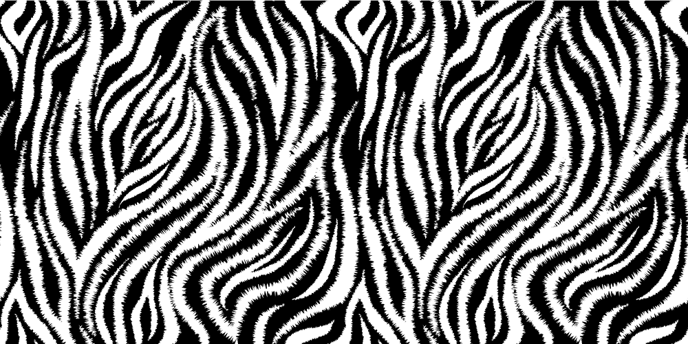 Vinil szőnyeg állatnyomat zebra csíkos mintával - TenStickers