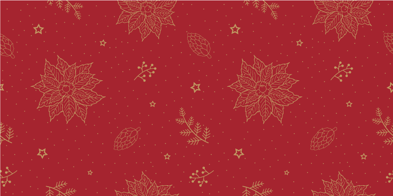 ünnepi virágmotívumok vinil szőnyeg mandala - TenStickers