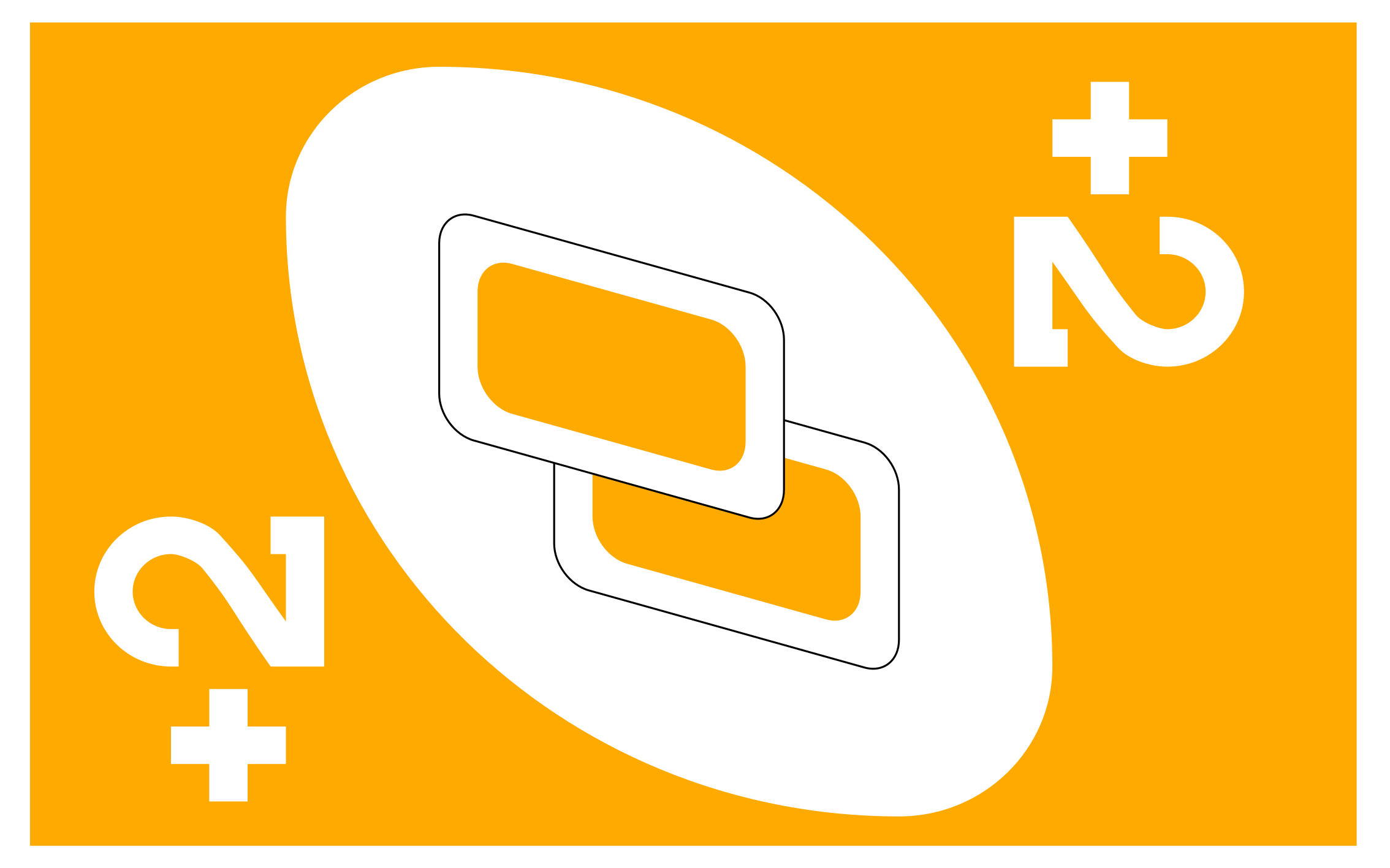 Uno kártyák, plusz kettő sárga tini vinil szőnyegben - TenStickers