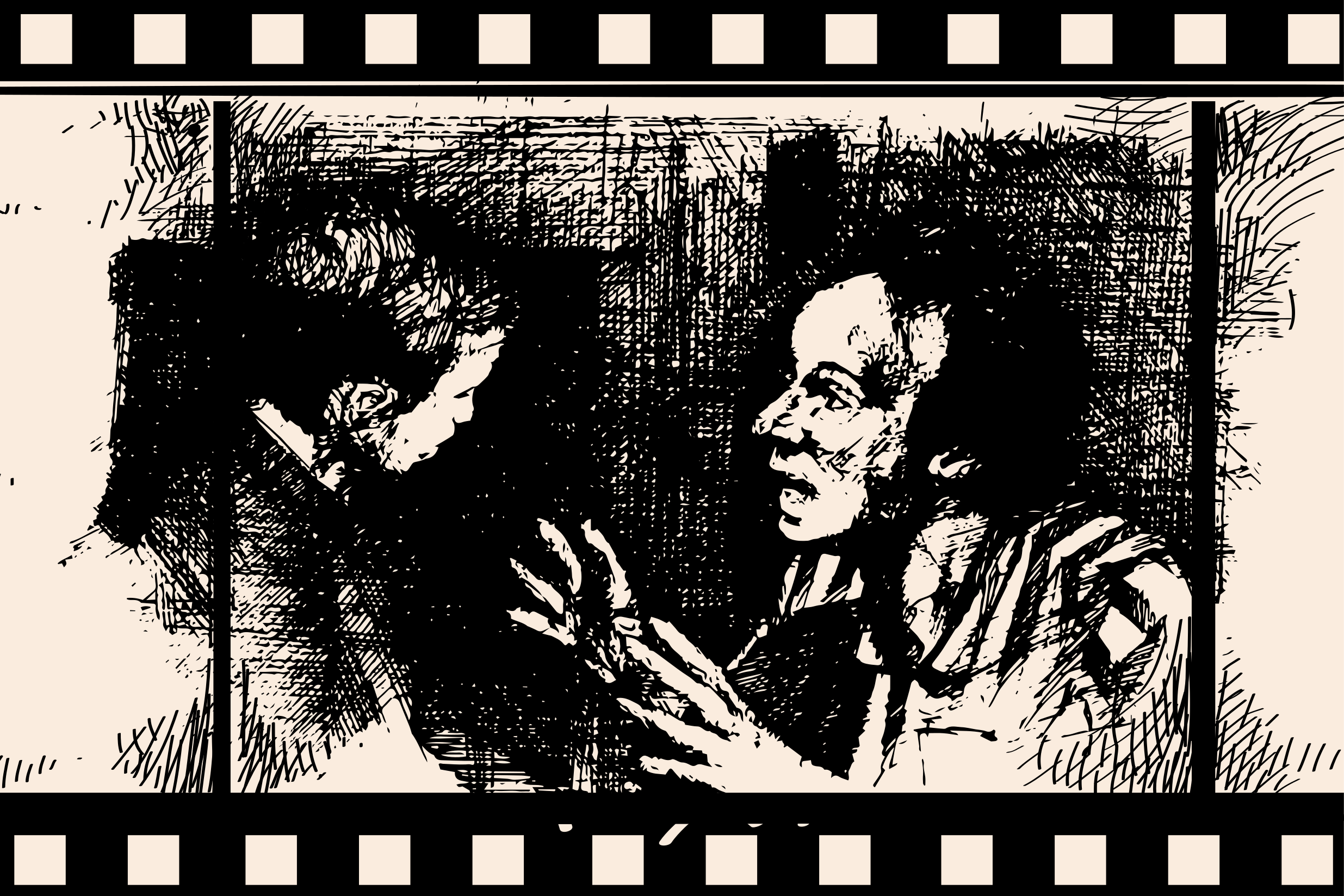 Filmjelenet-grafika vinil szőnyeg események - TenStickers