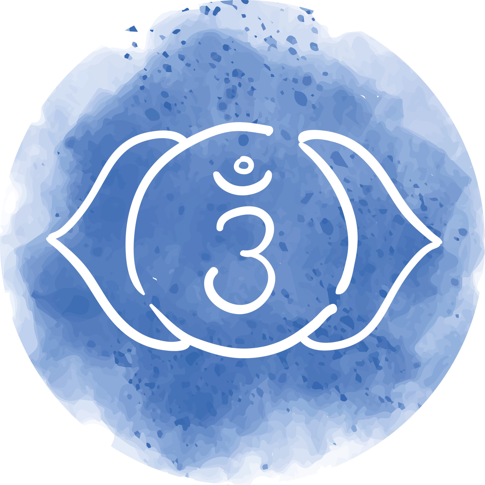 Harmadik szem csakra szimbólum modern szőnyeg - TenStickers