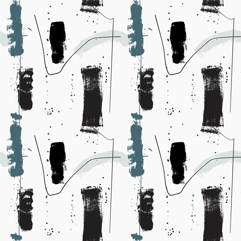 Lineáris absztrakt alakzatok vinil szőnyeg minimalista - TenStickers