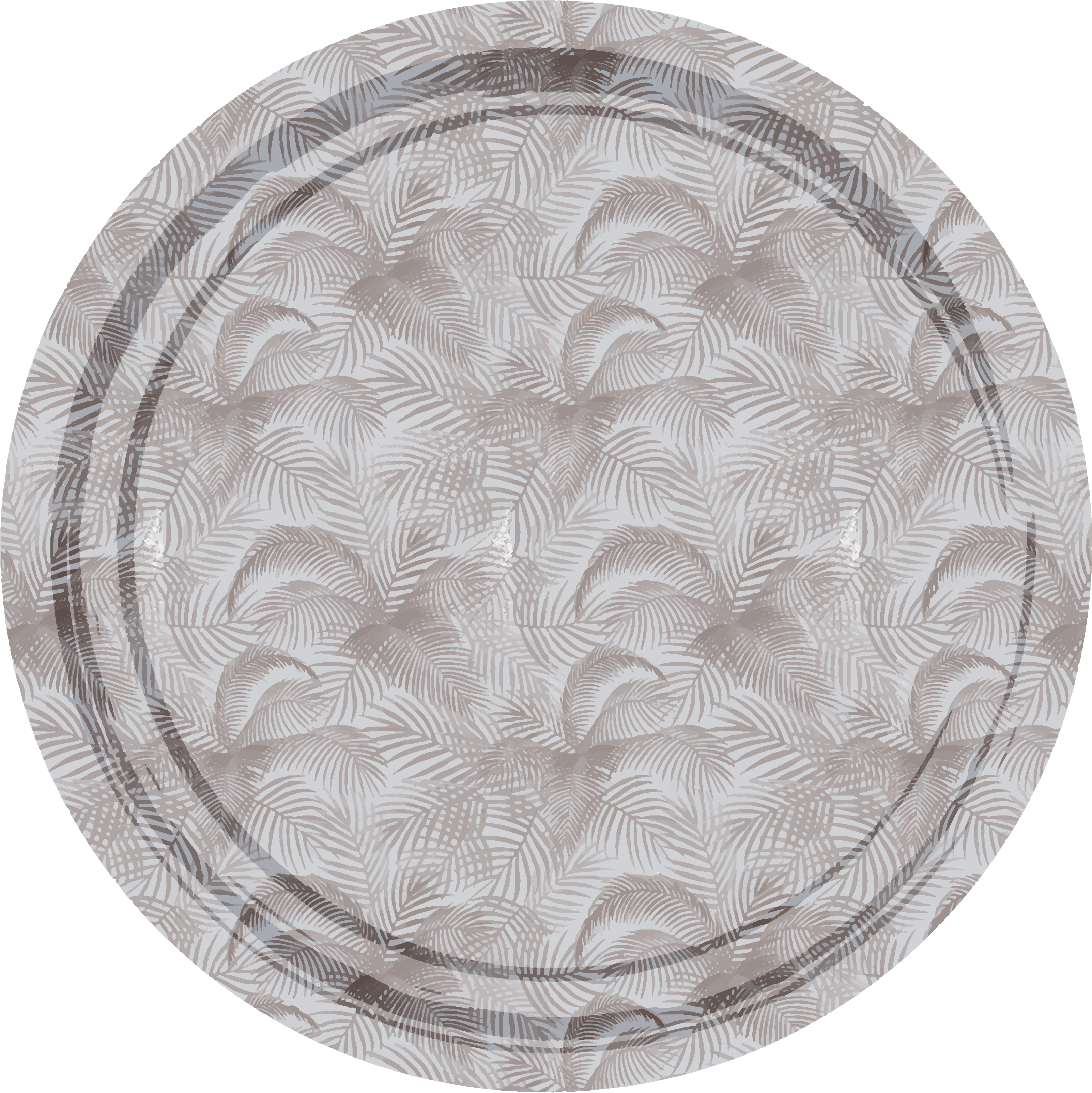 Botanikai fedvény vinil szőnyeg virágok és növények - TenStickers