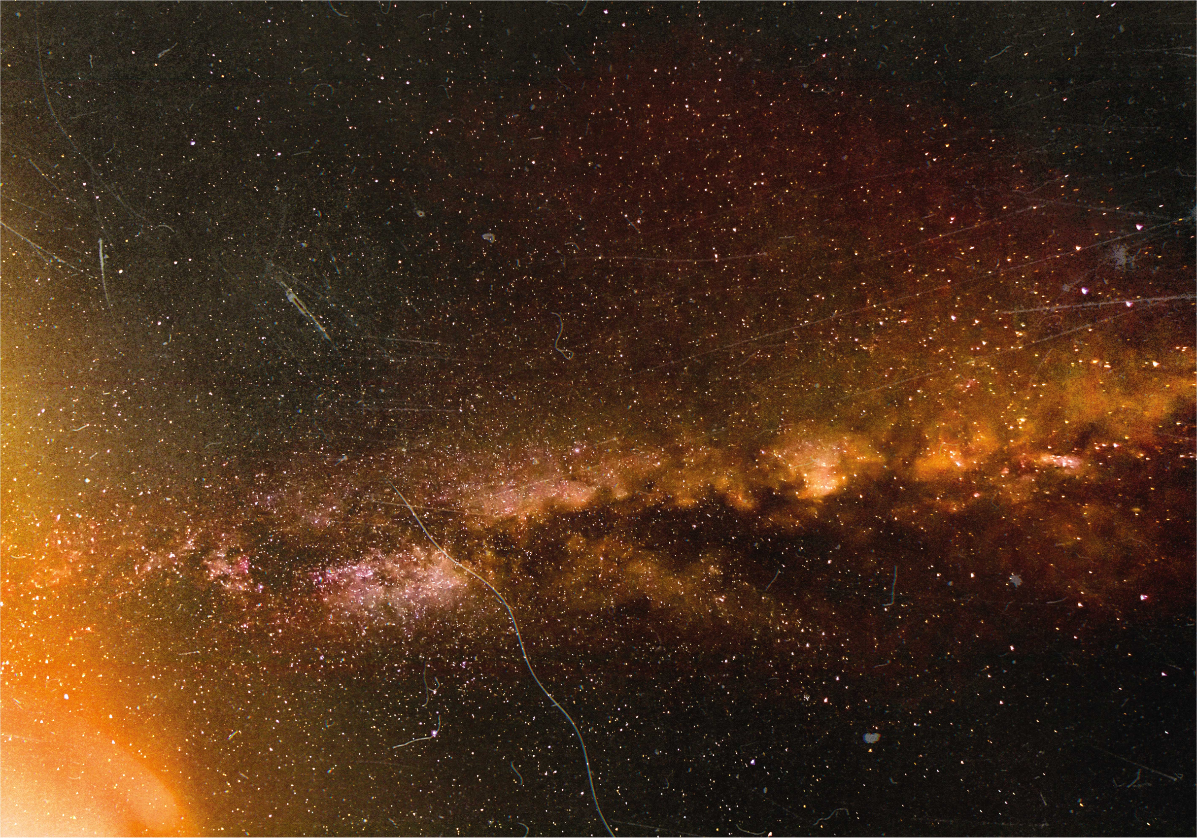 Kozmikus galaxis nézet vinil szőnyeg csillagok - TenStickers