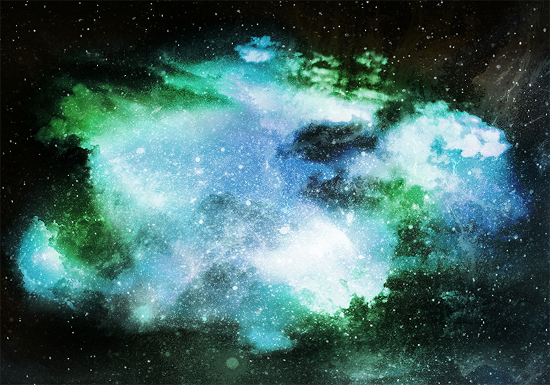 égi felfedezés vinil szőnyeg csillagok - TenStickers